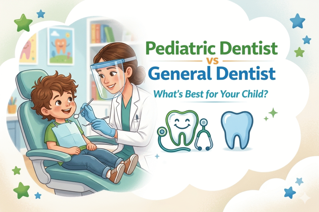 Pediatric Dentist vs General Dentist: Which Is Best for Your Child? - Tooth Tales Clinic
