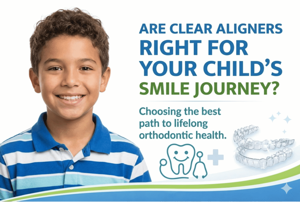 Can Kids Get Invisalign Aligners? A Pediatric Dentist in Delhi–NCR, Dr. sanchit Paul Explains