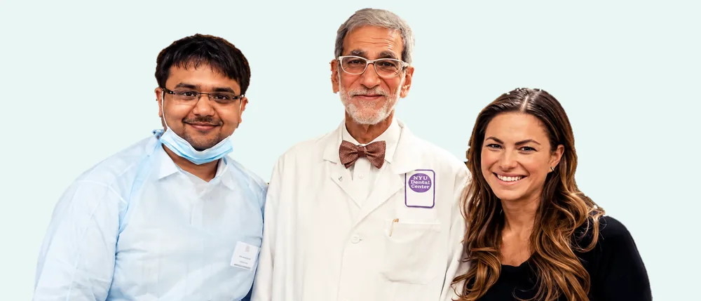 Dr. Sanchit Paul at the NYU Dental Center in New York